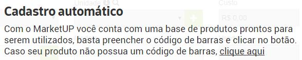 CADASTRE UM PRODUTO NO SISTEMA Acesse o menu CATÁLOGO > PRODUTOS > ADICIONAR NOVO.