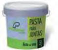 Fraguado Rápido (FR) (Entre 2 a 4 H) Saco em pó 20 Kg Pasta para Juntas Secagem Rápida (FR) Saco em pó 10 Kg Pasta para Juntas Ambientes Húmidos Saco em pó 20 Kg 16,80 16,95 17,25