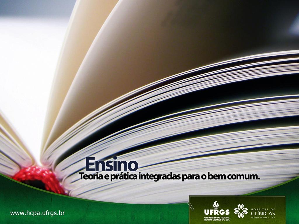 1.590 Alunos de graduação 614 Alunos de mestrado 804 alunos de doutorado 642 alunos de estágio 463 residentes médicos Sede de atividades