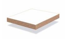 madeira MDF branca 90x90cm com 4 furos no