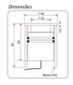 TEMPERTUR DE OR FUXO UMINOSO DIMENSÕES (mm) GDES3W3K60G 3W 3000K uz marela 300lm 60 x 44Ø GDES3W3K60G 3W 6400K