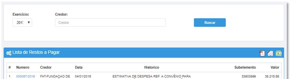 encerramento do exercício financeiro.