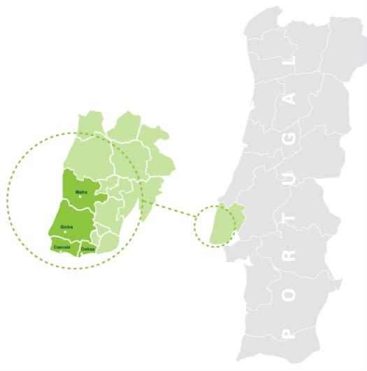 ÁREA DE INTERVENÇÃO E INFRA-ESTRUTURAS CASCAIS MAFRA OEIRAS SINTRA 15 3 Ecocentro da Ericeira 2