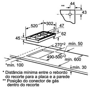 Esquemas de instalação das placas ET475FYB1E ET375FUB1E EH375FBB1E ET375FFB1E