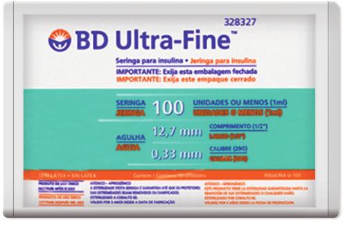 Seringas BD Ultra-Fine Agora com