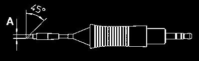 1 mm, cromo, 40W, not wettable para os componentes 0201/0204/01005 RT1SC RT1SCNW Ponta de fenda 0,4 x 0,15