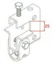 670008 30,8 NS KG 00 kg NS KG 95 kg NS KG 00 kg Embalagem: 1 unidade 30º 5º NS KG 50 kg NS KG 70 kg