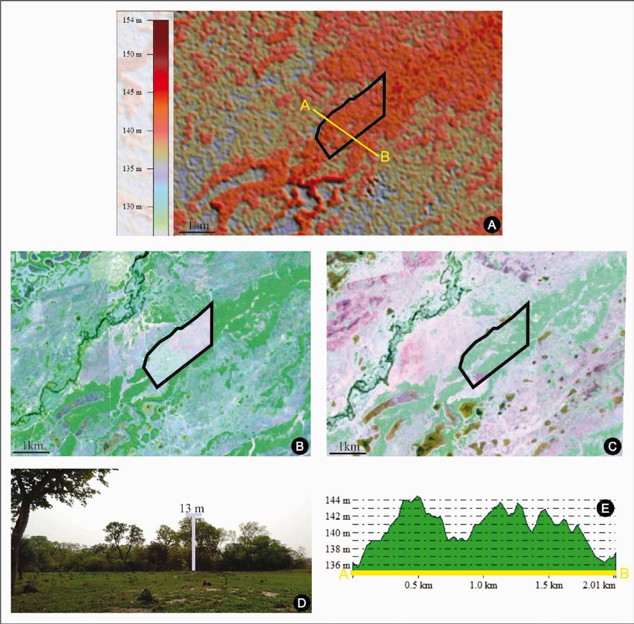 6º Simpósio de Geotecnologias no Pantanal, Cuiabá, MT, 22 a 26 de outubro 2016 Embrapa Informática Agropecuária/INPE, p.321-326 Figura 3. Imagens da A2.