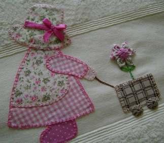 Boneca Sunbonnet Sue em