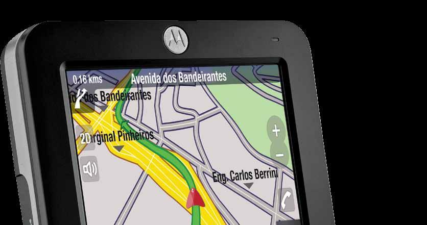 MOTONAV TN20 GPS - Sistema de Navegação O MOTONAV TN20 o ajuda a encontrar o melhor caminho com a precisão do GPS.