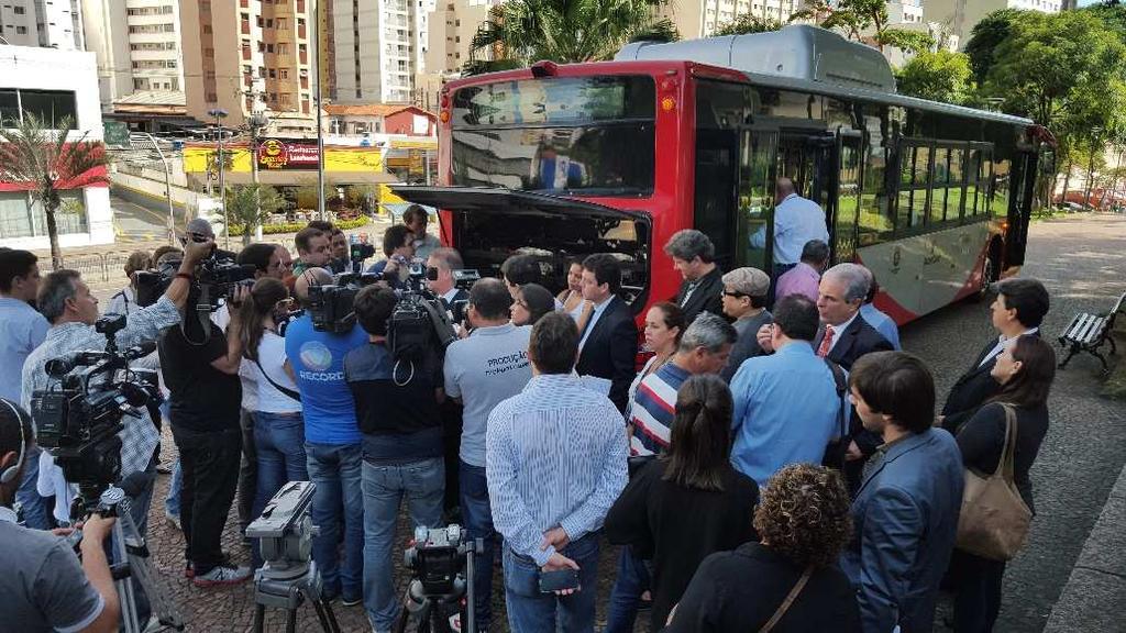 LIDERANÇA DE CAMPINAS PRIMEIRA FROTA DE ÔNIBUS ELÉTRICO Á BATERIA DO