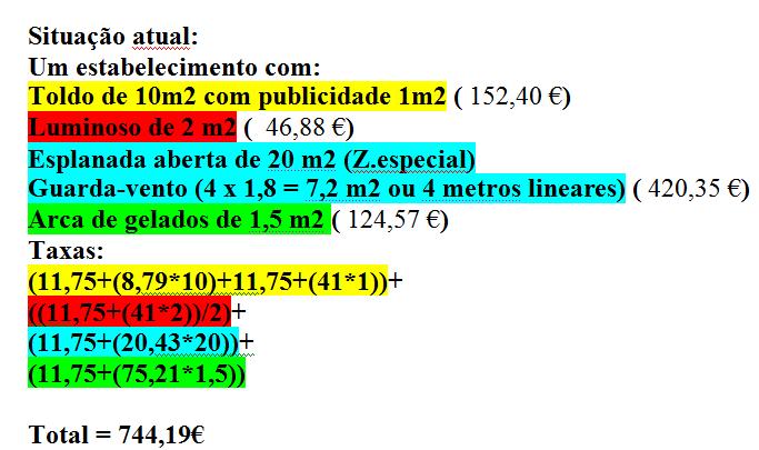 REGULAMENTO E TABELA DE TAXAS E