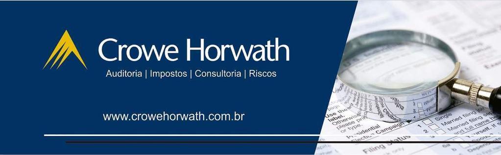 1 AUDITORIA EXTERNA No contexto atual em que se exige das organizações muitos controles, qualidade e transparência de conduta, a área de auditoria da Crowe Horwath assume o importante papel de