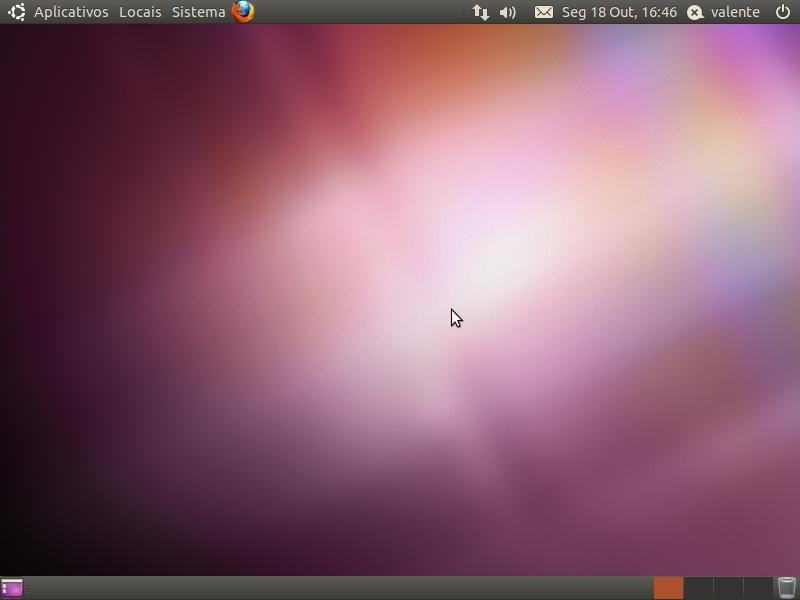 Pronto, você tem instalado o Ubuntu 10.