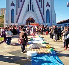 Dia 28 de Setembro, Sábado, às 18hs, na Igreja Matriz Cristo Rei as comunidades: Almas, Imaculado Coração de Maria, N. Sra.