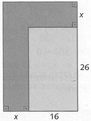 QUESTÕES DISCURSIVAS QUESTÃO 1- MATEMÁTICA Um agricultor tem um reservatório de água retangular que mede 26 metros de comprimento por 16 metros de largura.