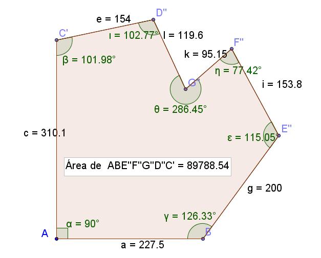 Sua área é de 89788.54m 2.