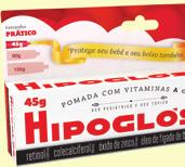 42, 12, 16, Hipoglós 45g 12, Lenço Personalidade 100un