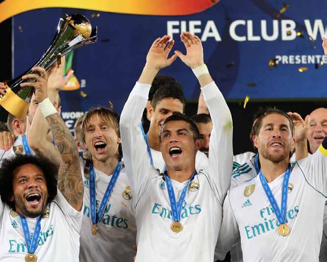 6 Goiânia, 17 de Dezembro de 2017 esportes Real Madrid é campeão do Mundial de Clubes da Fifa Redação O time espanhol Real Madrid é bicampeão do Mundial de Clubes da Federação Internacional de