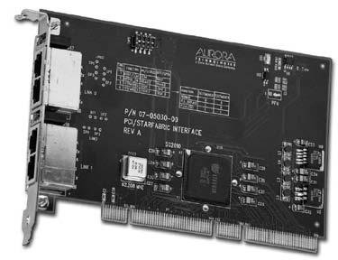 Essa tarefa é realizada pelas 2 placas comerciais representadas na Figura 5-3, nomeadamente, a PCI-SB (a) e a PMC-SBF (b).