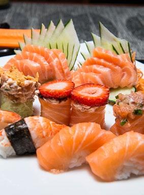 sushi e sashimi (20 peças).