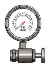 Temperatura: (Padrão Buna-N -20 C até + 120 C) - (Viton- FPM -25 C