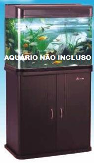 - 100x35* Modelo - 100x35cm* AQUARIO SUNSUN HR-800B 2 portas + 1 prat. - 70x40* Modelo - 70x40cm* PRETO 2 portas + 1 prat.