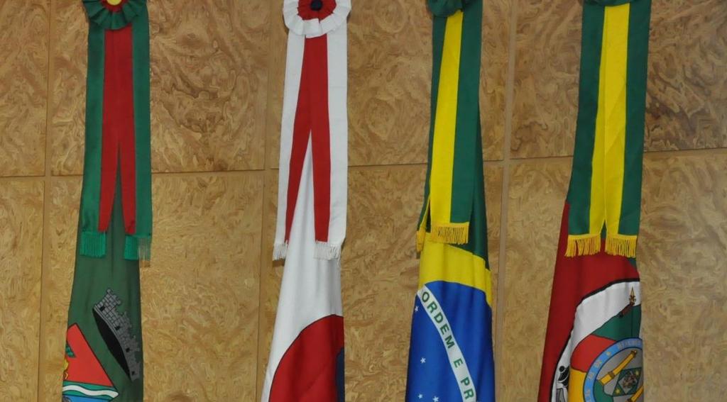 Colocação de Bandeiras - A Bandeira Nacional pode ser usada em todas as manifestações do sentimento patriótico dos brasileiros, de caráter oficial ou particular.