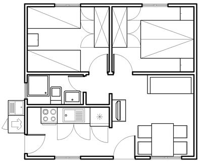 Projeto e construção Edifícios e habitações que se limitam a responder ao