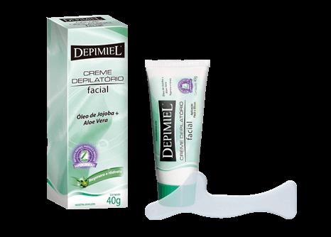 CREME DEPILATÓRIO FACIAL 40 GR. CREME DEPILATÓRIO BANHO 120 GR Fórmula especialmente desenvolvida para ser usada durante o banho de chuveiro.