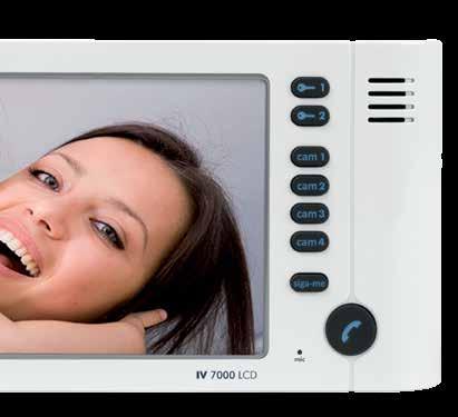 interfonia IV 7000 LCD Videoporteiro Display TFT-LCD de 7 - tecnologia que
