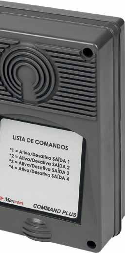 Conex MF3 em cada porteiro eletrônico + possibilidade de acionar até 9 saídas diferentes Comando de abertura de qualquer dispositivo eletrônico Tempo para abertura de fechadura configurável Uso