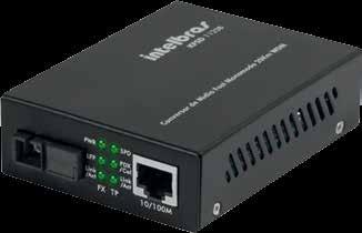 SC para fibras Multimodo Porta UTP RJ45 1000 Mbps com detecção automática do tipo