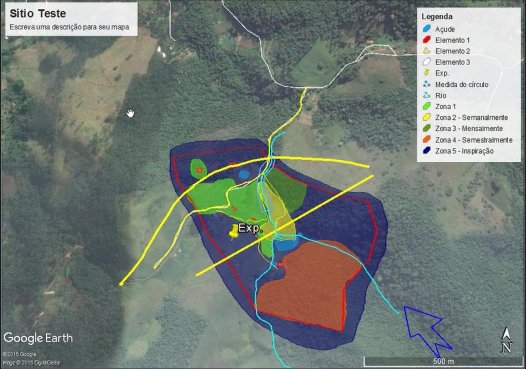 16 (Imagem 29) Fonte Própria (Imagem 30) Mapa Gerado com a Ferramenta Imprimir - Fonte Própria Salvar o projeto Para salvar o projeto vá ao painel de Lugares e clique com o botão direito do mouse na