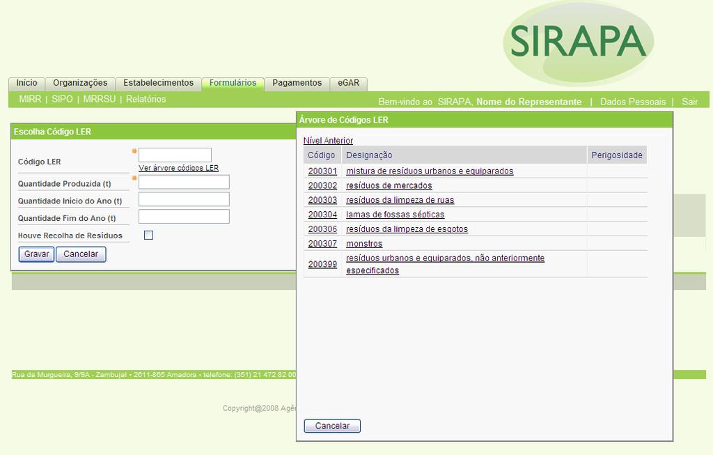 De referir que a separação do milhar não deve ser assinalada, que a separação decimal deverá ser indicada com uma vírgula (,) e que são admitidas um máximo de seis casas decimais.