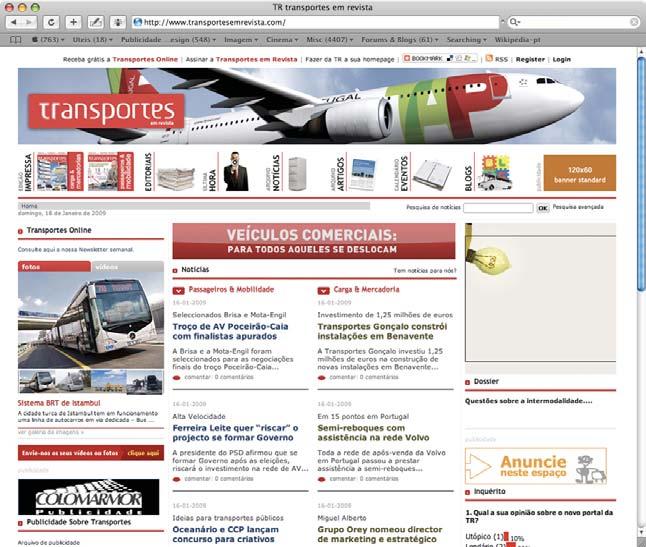 6. Distribuição: www.transportesemrevista.