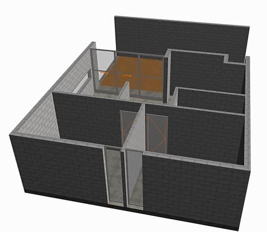 UNIDADE I - MODELAGEM Pr visulizr tudo em 3D lique no íone PERSPECTIVA CÔNICA () d rr de ferrments pdrão