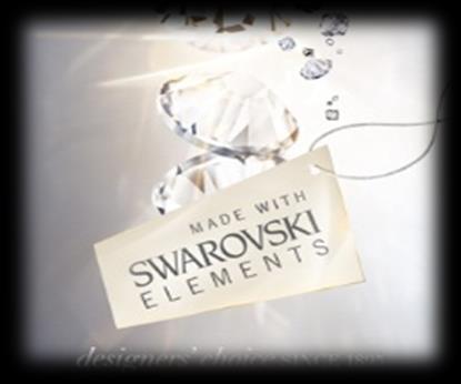 2 CRISTAL SWAROVSKI Fundada na Áustria em 1895 -A Swarovski produz o melhor e mais
