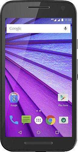 Moto G (3ª geração) Resistente à água (IPX7) Câmera instantânea de 13MP com flash LED duplo CCT Câmera frontal Full HD de 5MP Dual chip inteligente para chamadas e