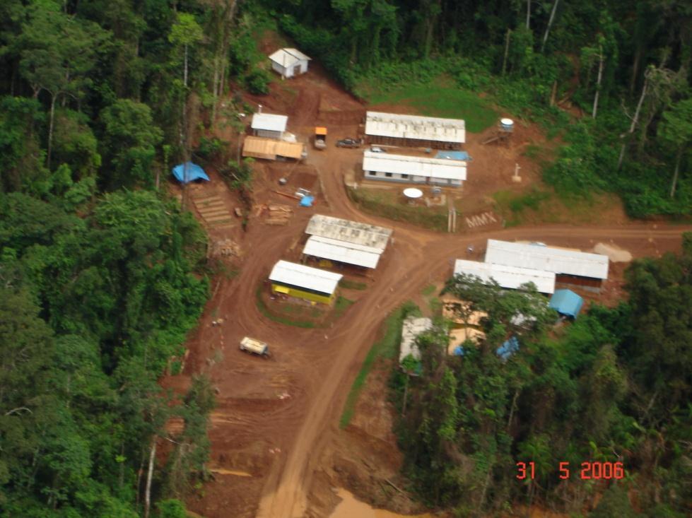 107 Fotografia 2: Imagem da área da MMX (Taboca I). Fonte: Mineração Pedra Branca do Amapari (2006).