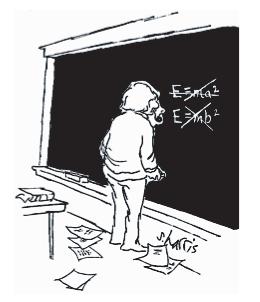 Figura 4: O dilema de Einstein. Problema 10 Equivalência massa-energia Uma mola de massa desprezível e constante elástica κ quando relaxada tem um comprimento l 0.