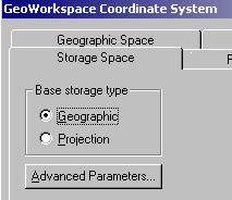 Finalizada a etapa 6 devemos agora Criar uma outra Geoworkspace que será ajustada de acordo com os parâmetros (sistema de coordenadas)