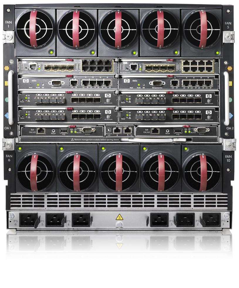 Gabinete C7000 Visão Traseira 1-10 FANS Ativas Fluxo de ar adaptado para uma máxima eficiência elétrica, fluxo de ar e baixo ruído.