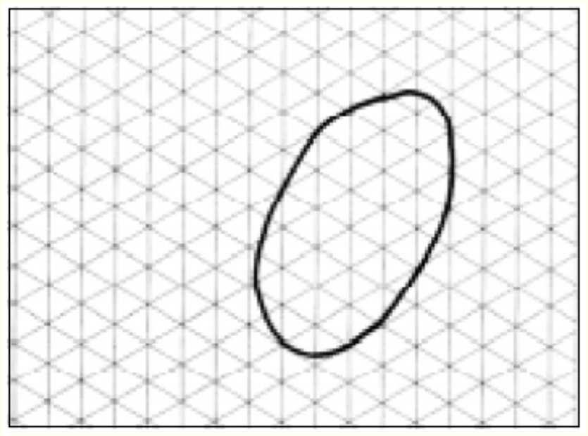 Perspectiva de Superfícies Curvas Traçando a perspectiva isométrica do círculo 5ª