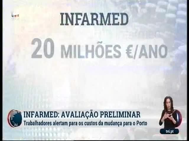A23 TVI Duração: 00:00:25 OCS: TVI - Jornal das 8 ID: 72422061 27-11-2017 20:10 Infarmed no Porto http://www.pt.