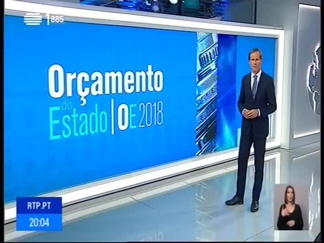 A25 RTP 1 Duração: 00:03:25 OCS: RTP 1 - Telejornal ID: 72422044 27-11-2017