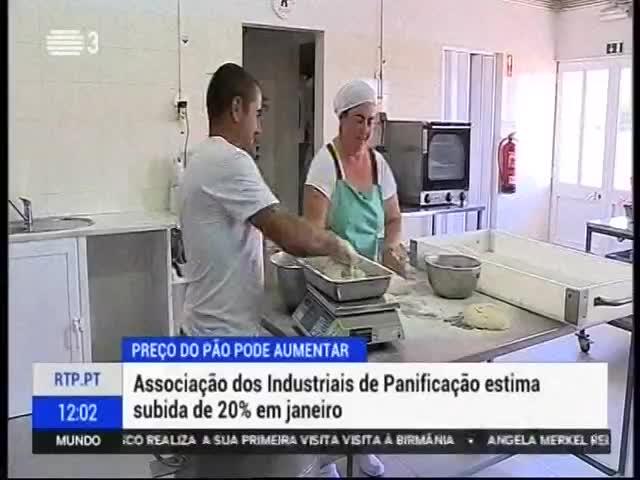 12:02 Preço do pão pode vir a aumentar