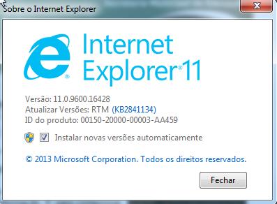 Configurando o IE11 para acessar o EOL através