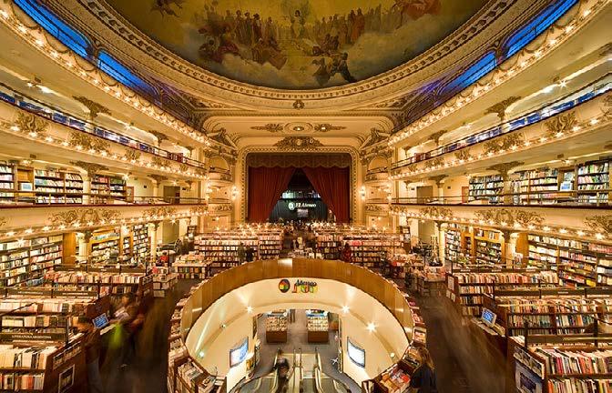 COMPRAS El Ateneo Grand Splendid A livraria mais célebre de Buenos Aires não é como qualquer outra no mundo.