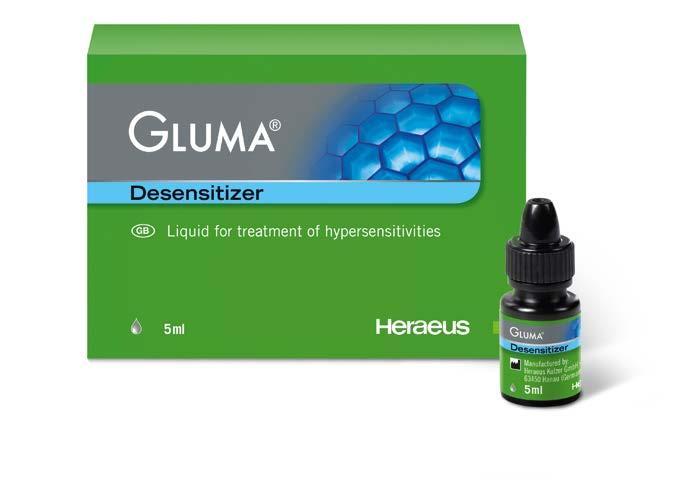 Gluma Desensitizer Mais benefícios, menos sensibilidade Uma das queixas mais